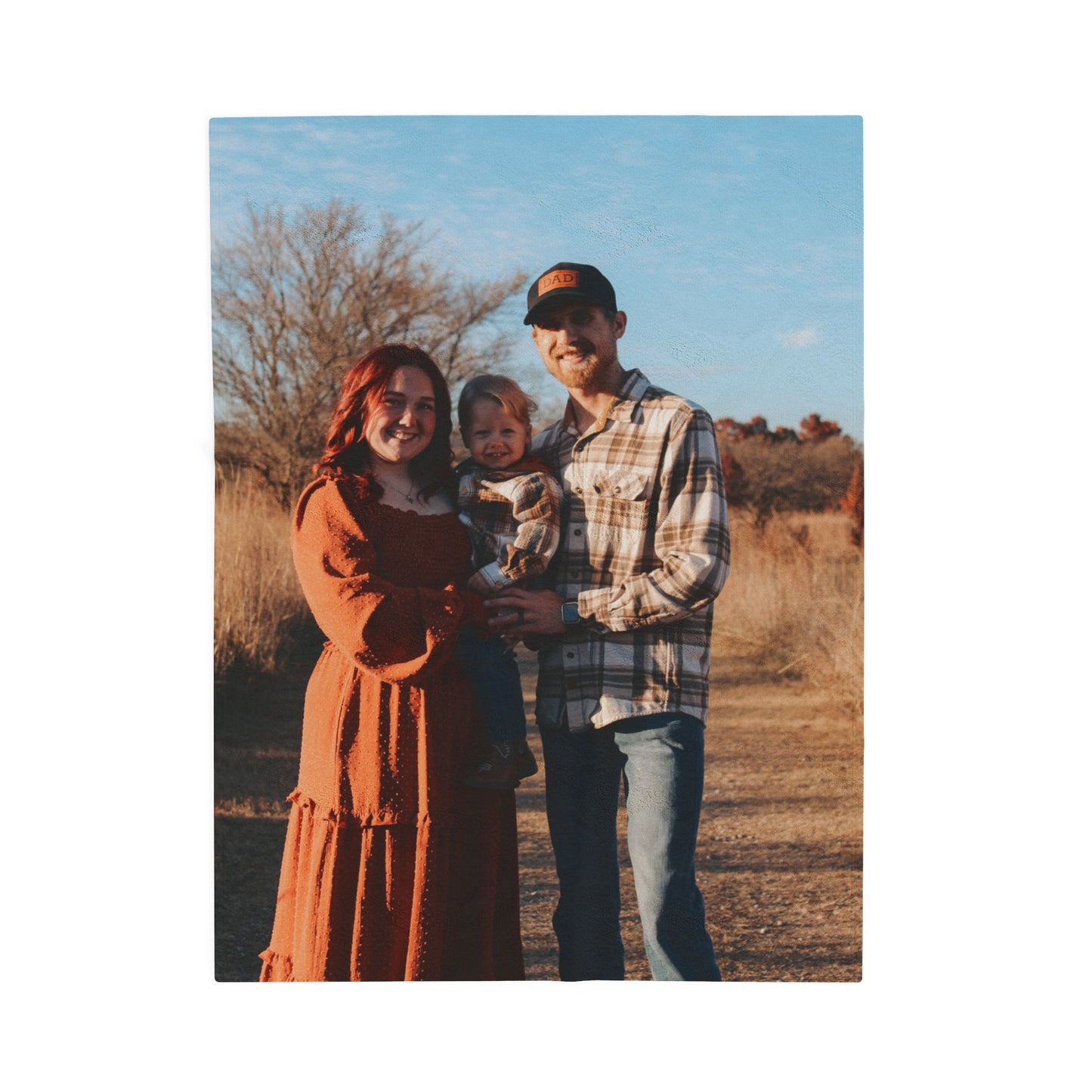 Macy Titus: Custom Photo Velveteen Plush Blanket