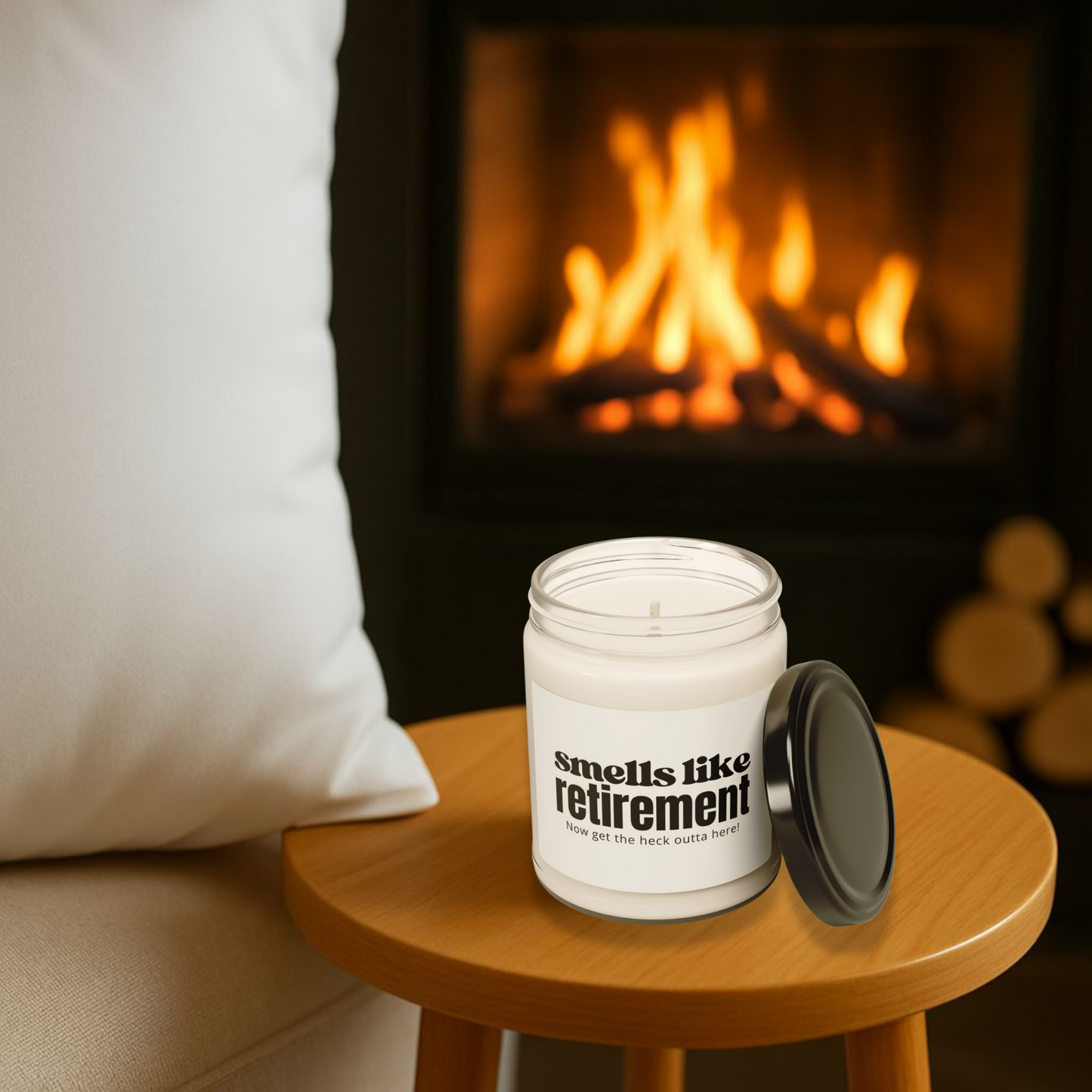 Smells Like Retirement Scented Candle