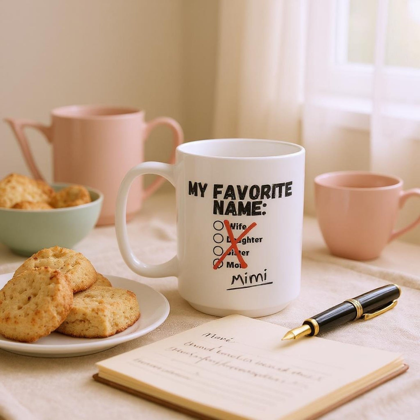 "My Favorite Name: Mimi" Ceramic Mug