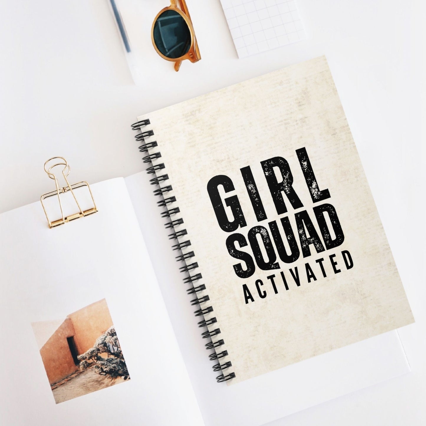 Girl Squad Activated Spiral Notebook