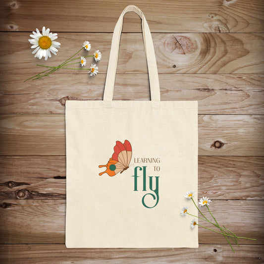 Learning to Fly Tote Bag