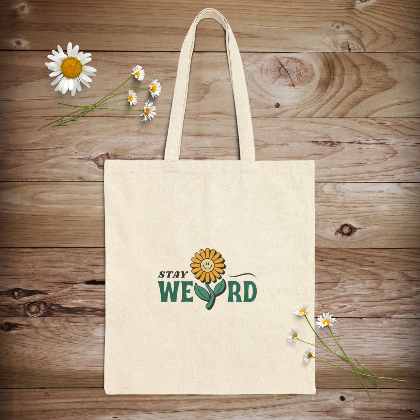 Stay Weird Tote Bag