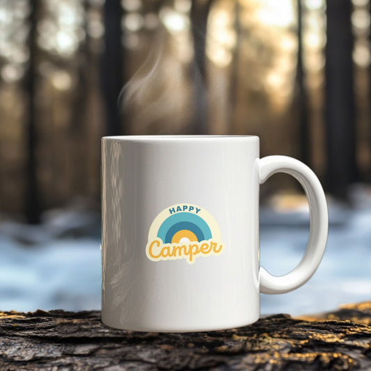 Happy Camper Mug - Blue