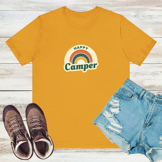 Happy Camper T-shirt - Green