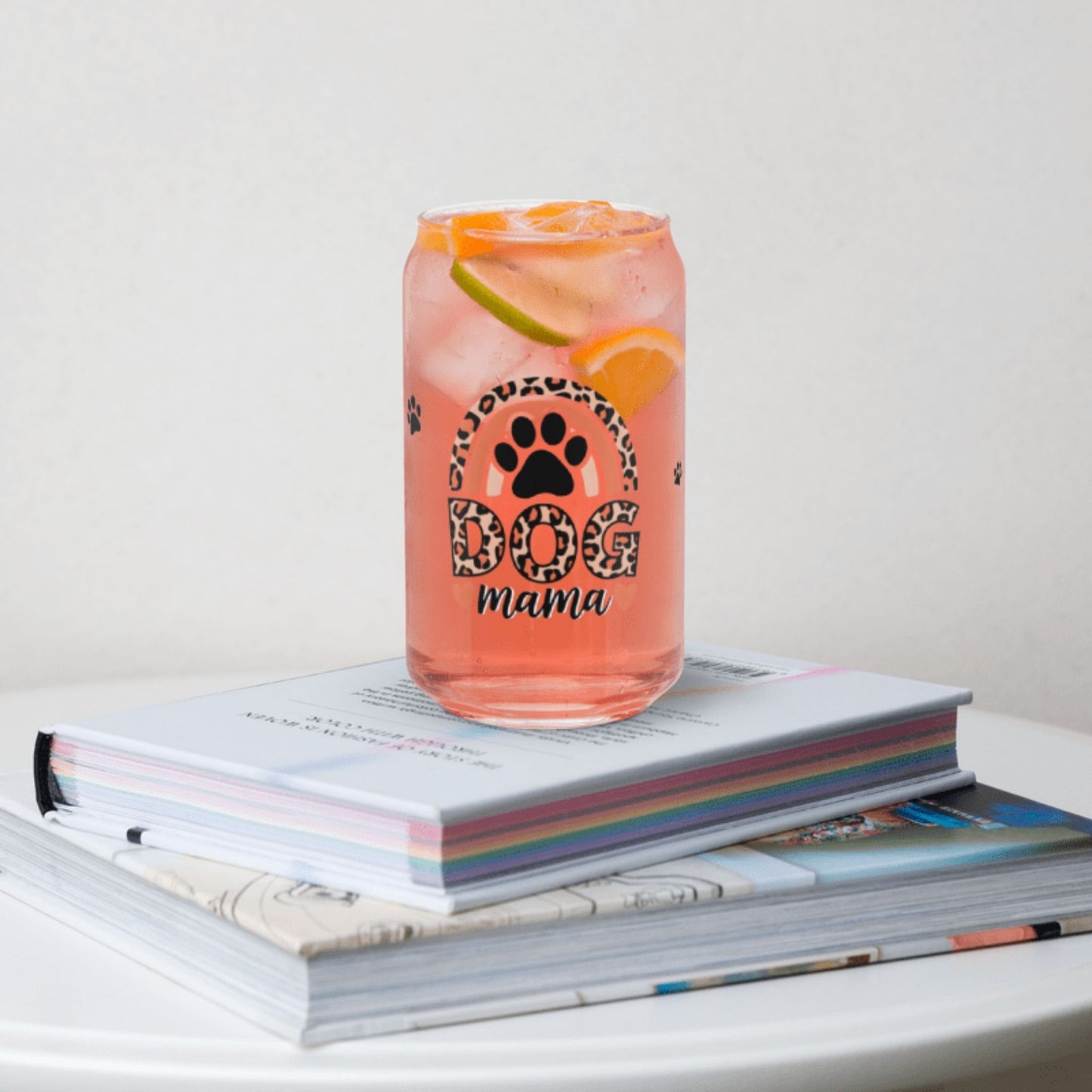Dog Mama Sipper Glass