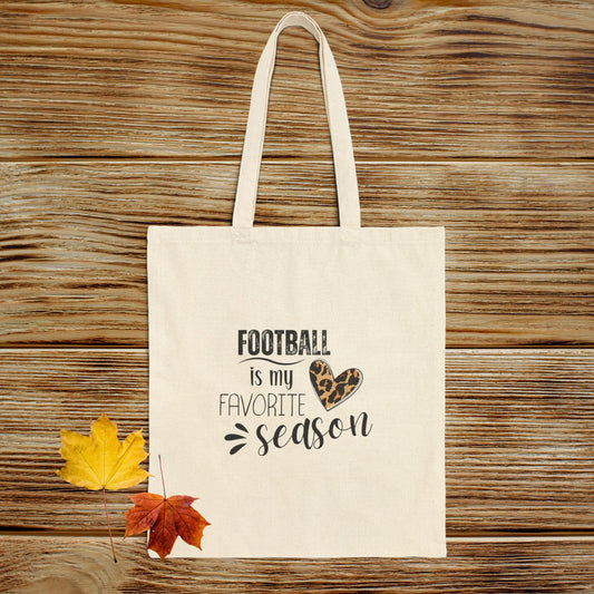 Football is My Favorite Season Tote Bag