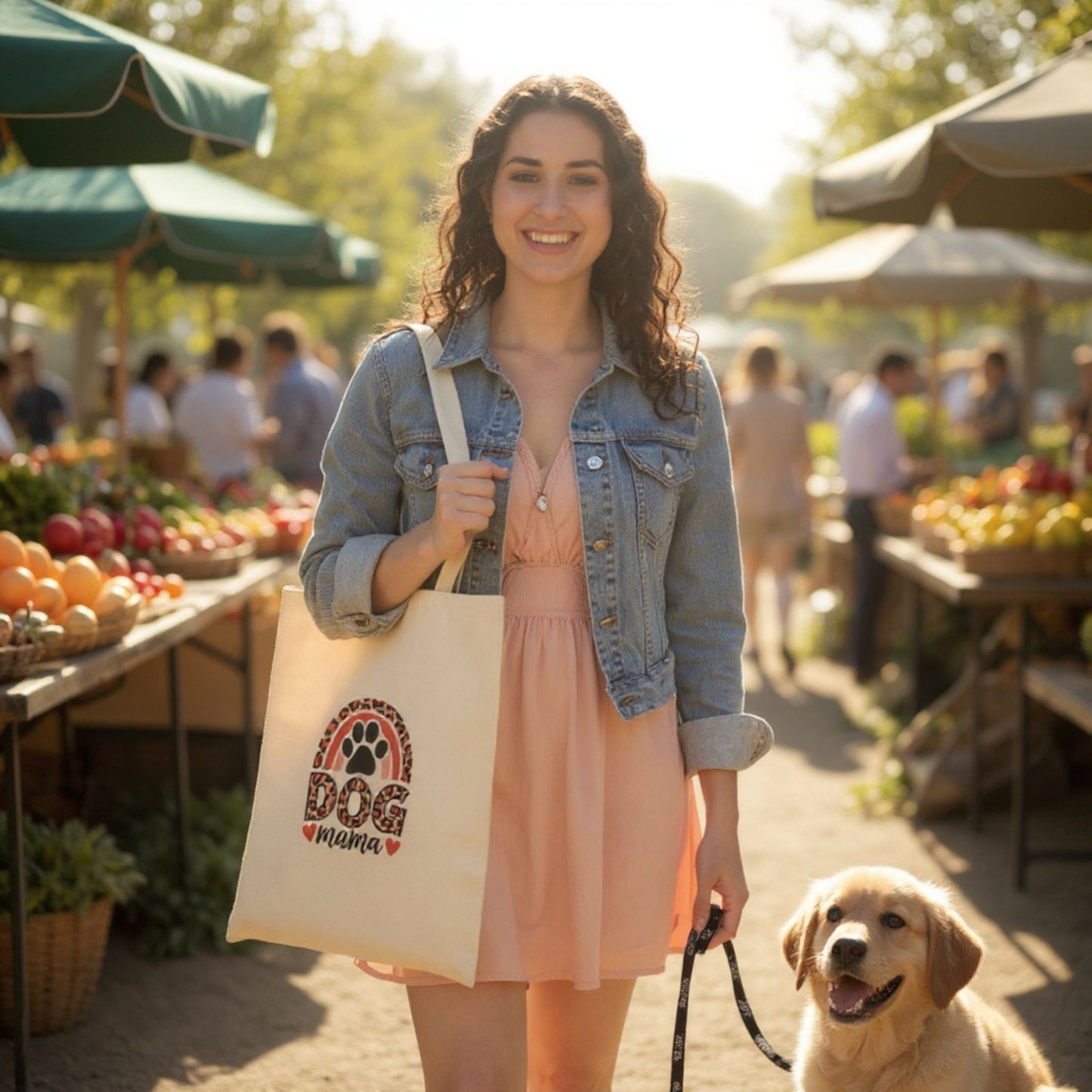 Dog Mama Tote Bag