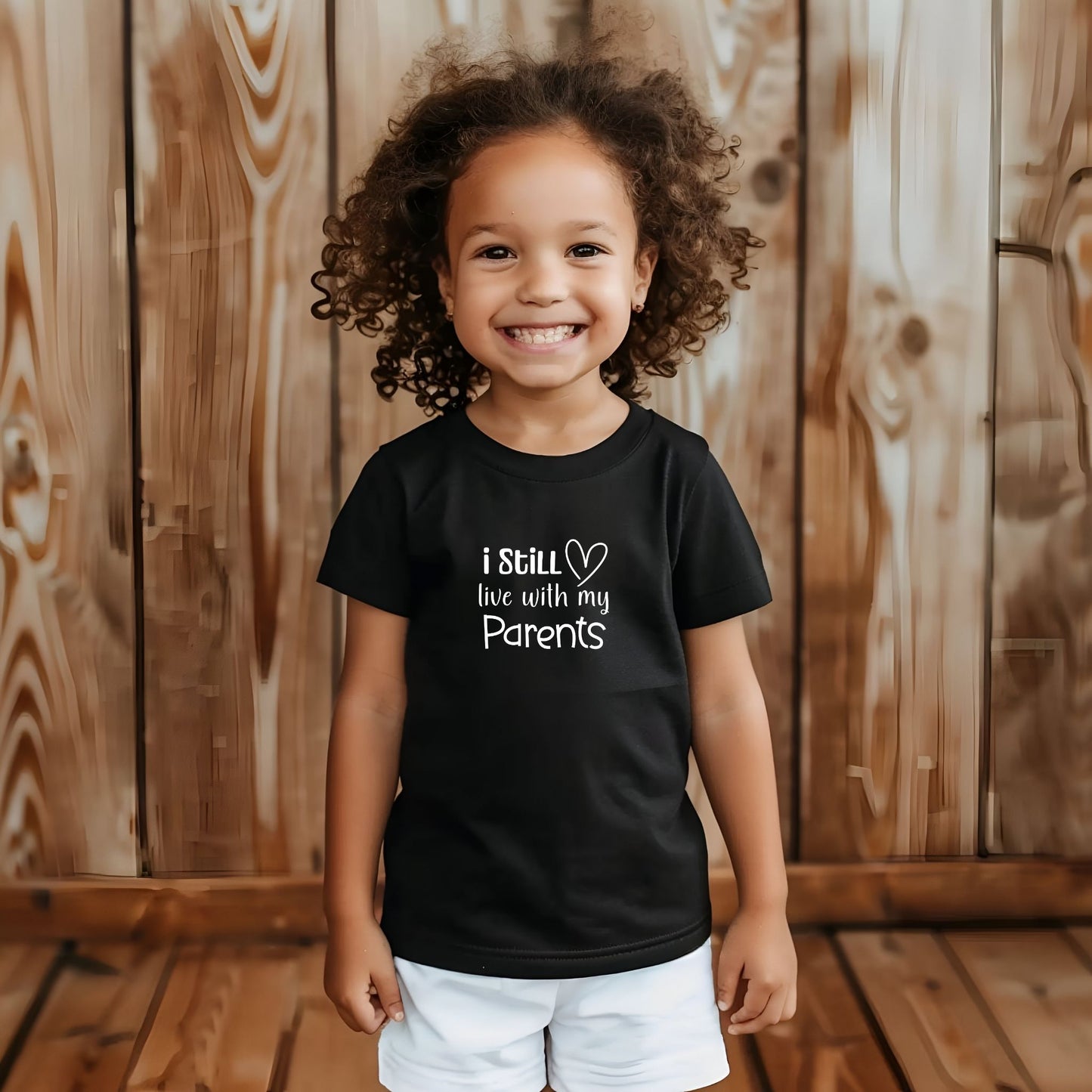 I Still Live with My Parents Toddler T-shirt