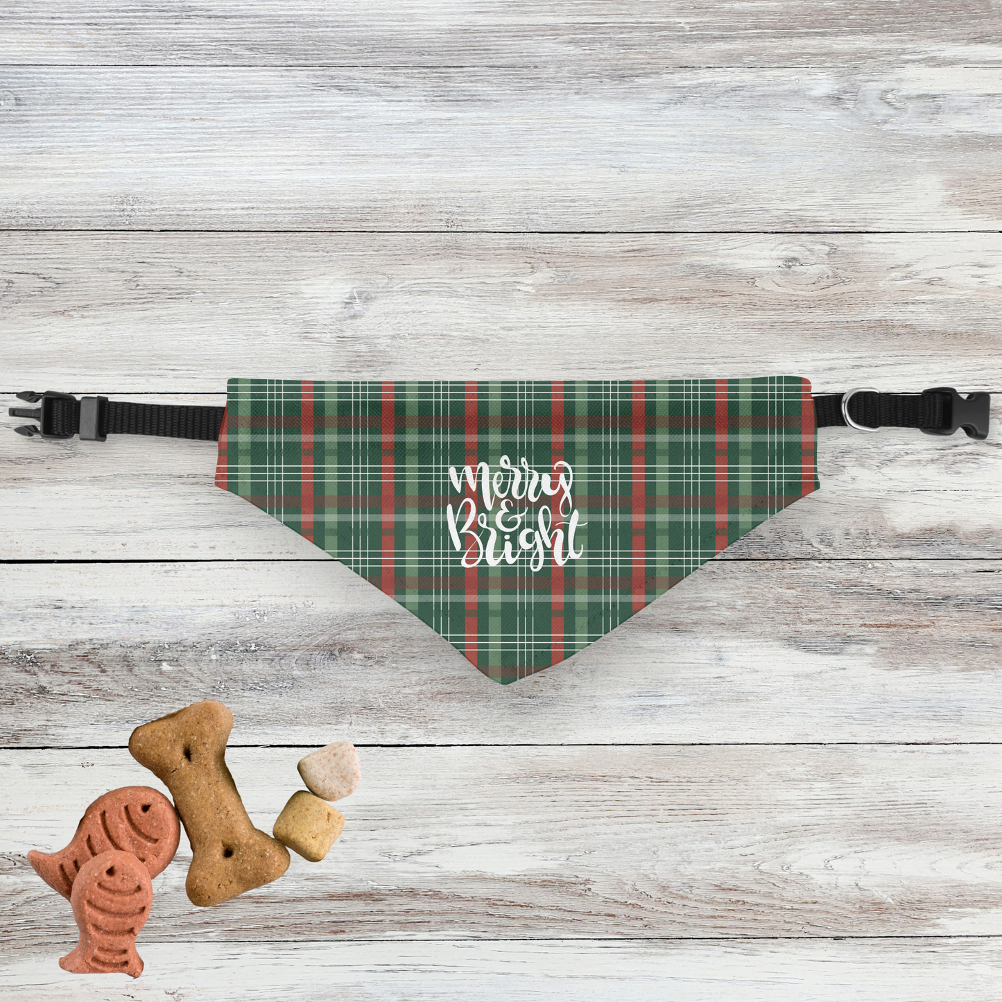 Merry & Bright Clip-on Pet Bandana