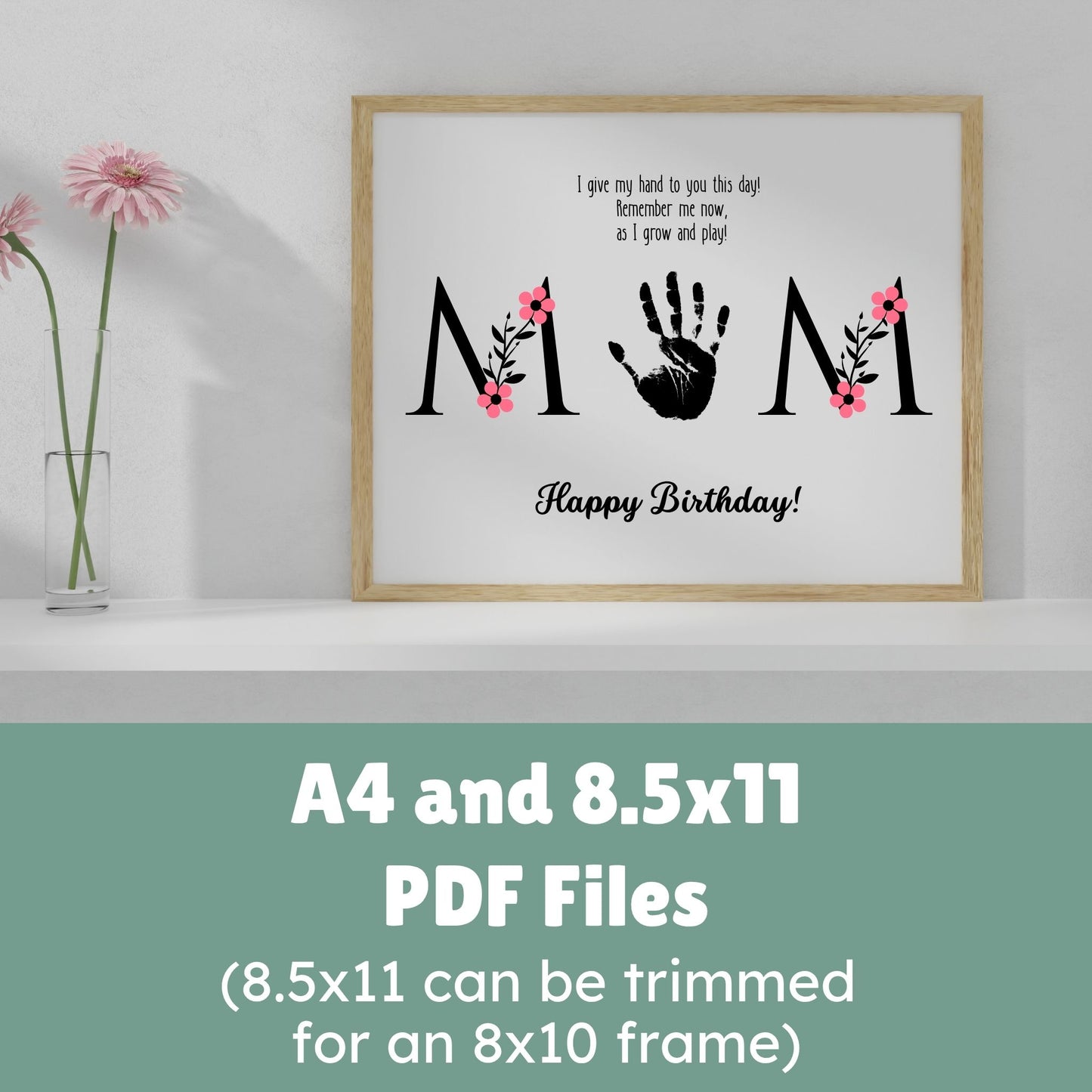 Handprints for Mom