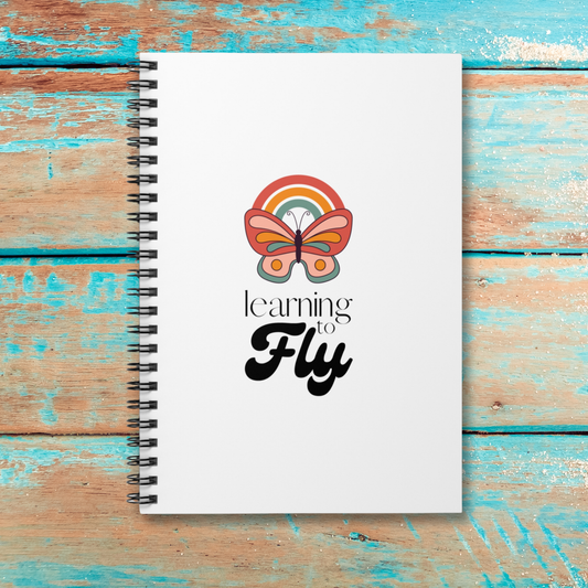 Learning to Fly Spiral Notebook