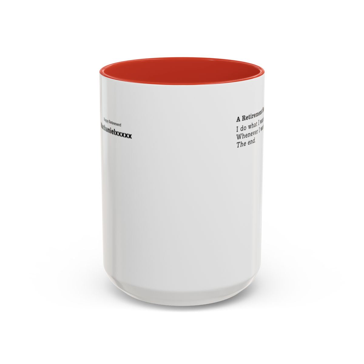 A Retirement Story Personalized Mug