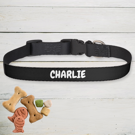 Clip-on Pet Collar - Black