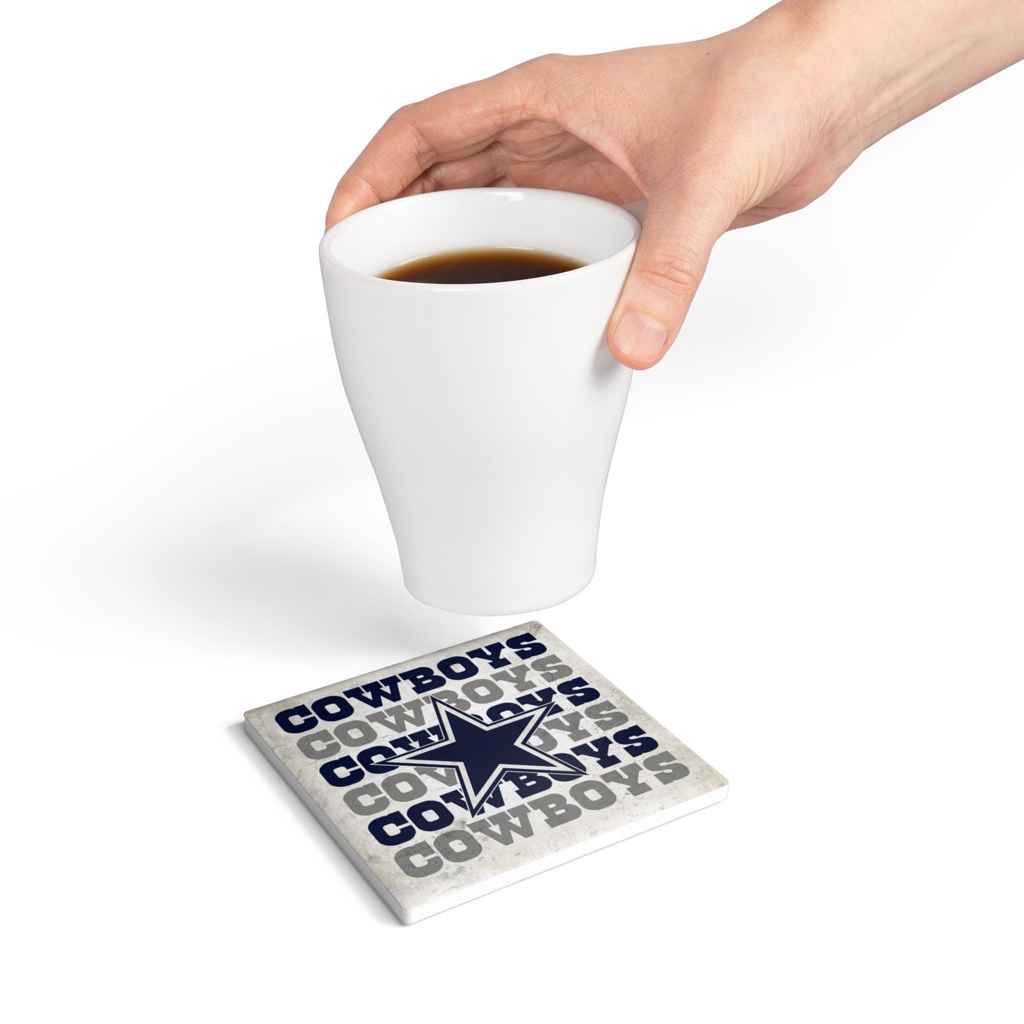 Ceramic Coaster-Cowboys