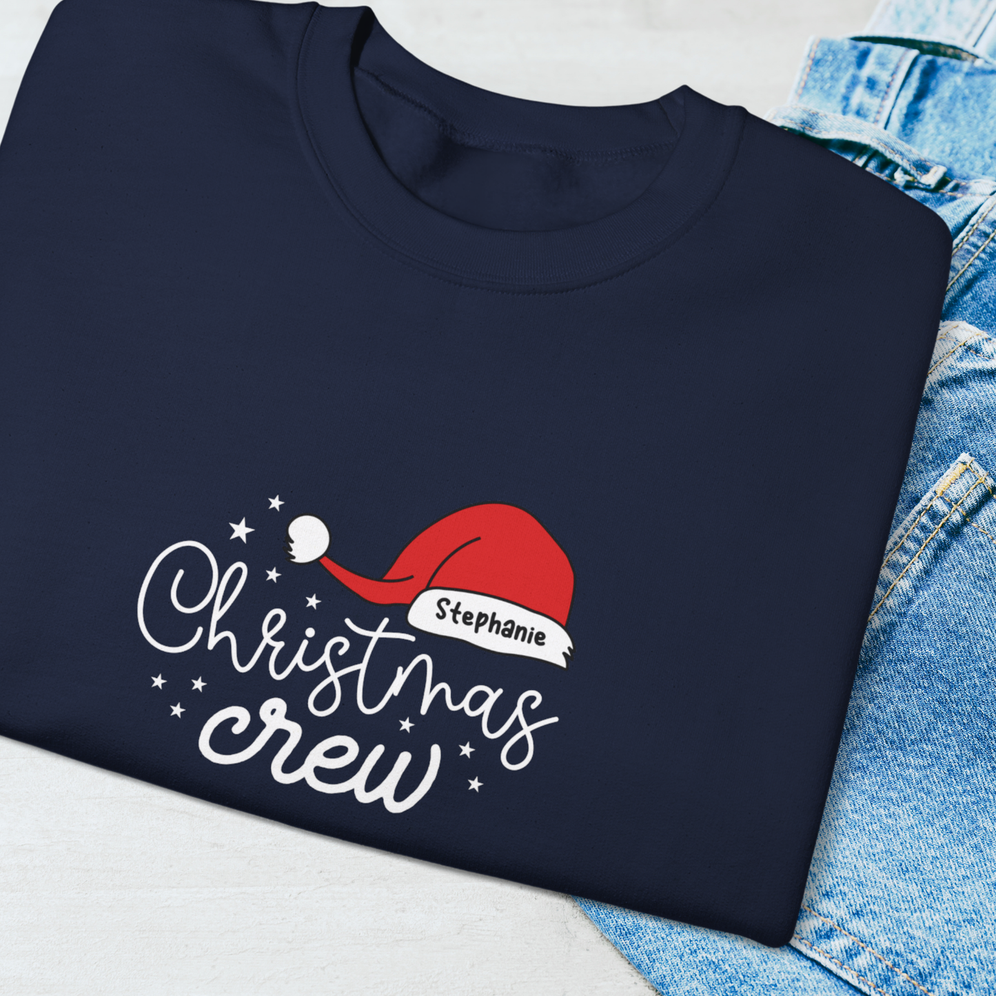 Custom Sweatshirt - Christmas Crew