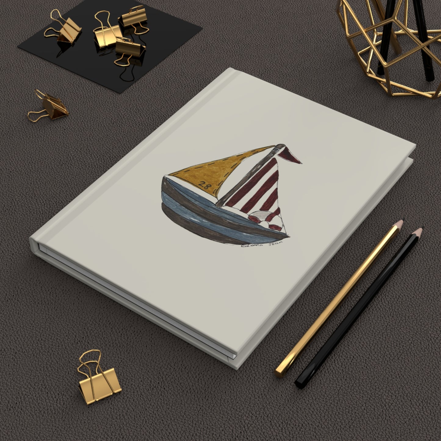 Sailboat Hardcover Journal TEST