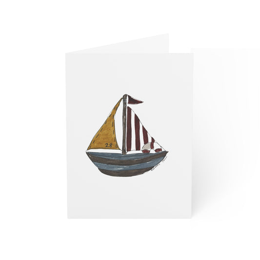 Sailboat | Greeting Cards (1, 10, 30, and 50pcs) TEST