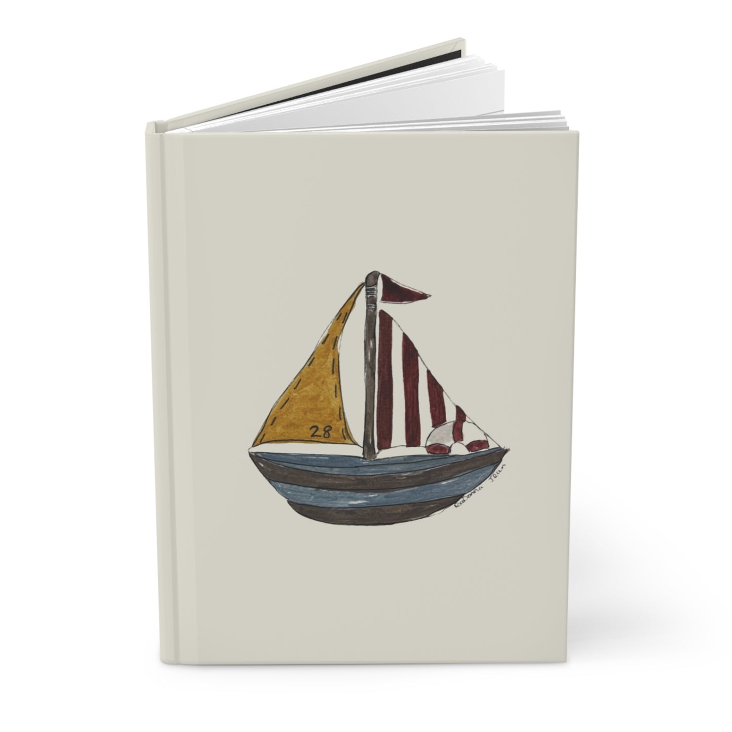 Sailboat Hardcover Journal TEST