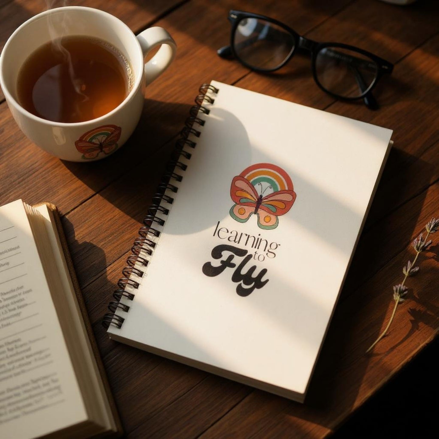 Learning to Fly Spiral Notebook