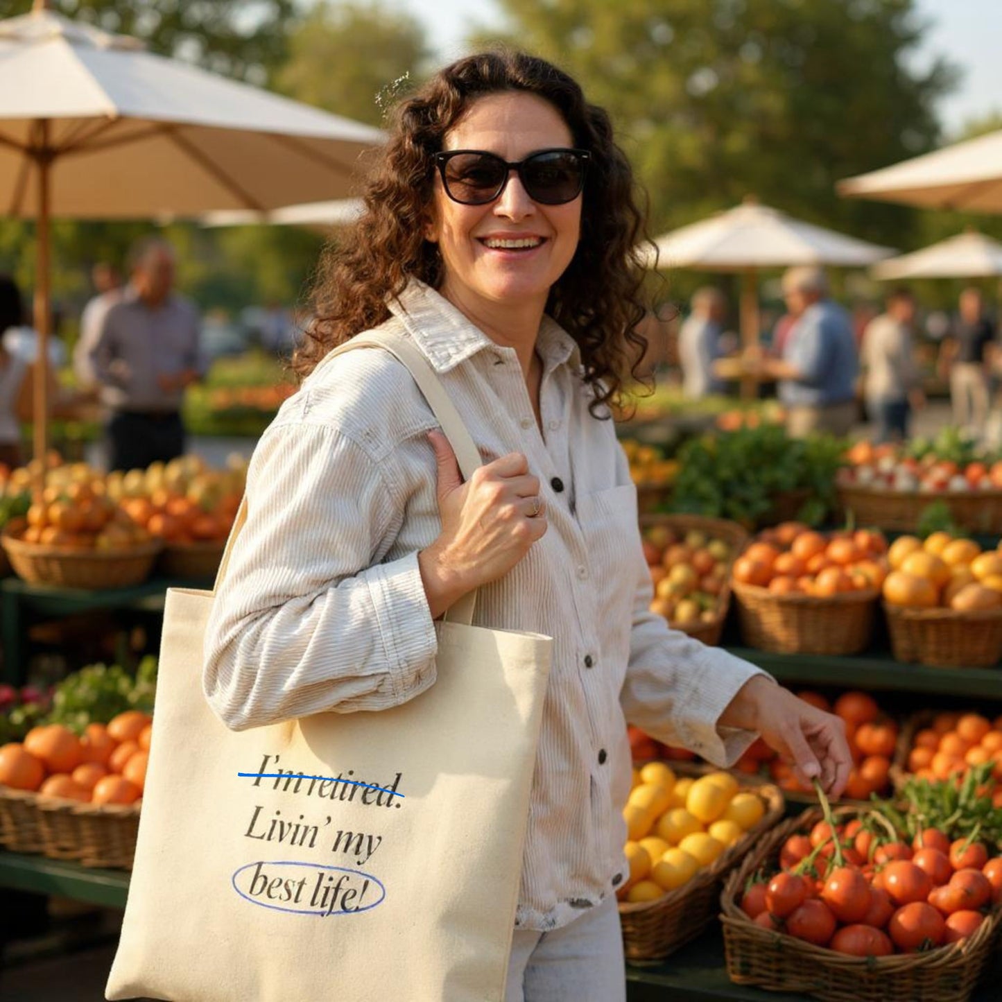 Retired: Livin My Best Life Tote Bag