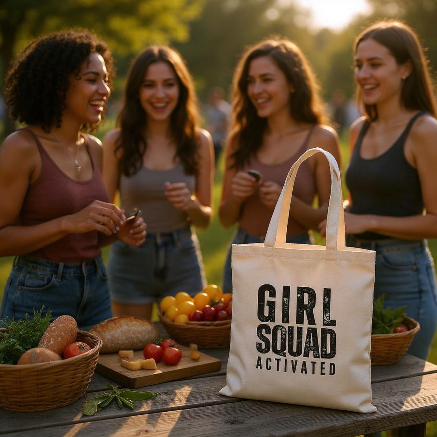Girl Squad Activated Tote Bag