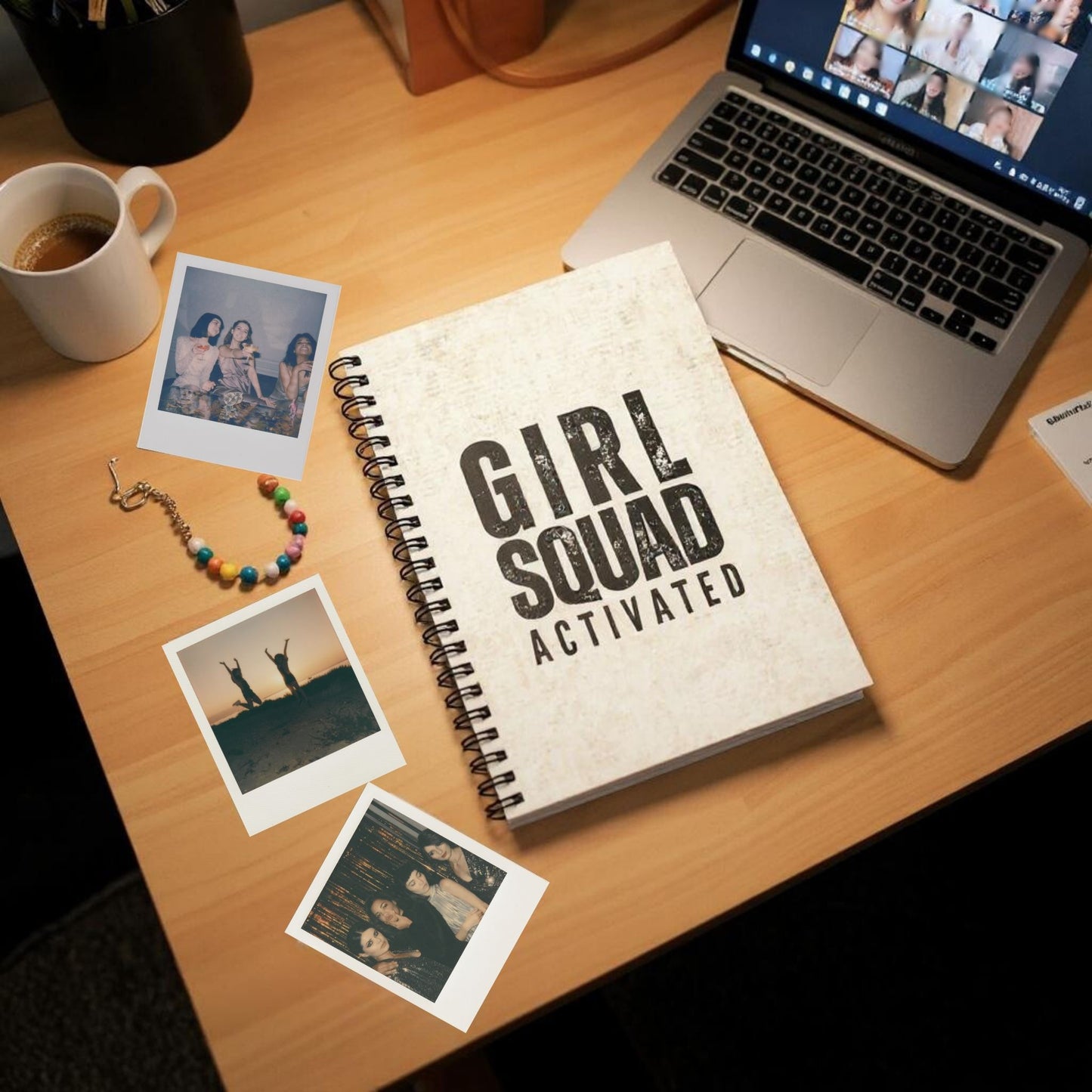 Girl Squad Activated Spiral Notebook