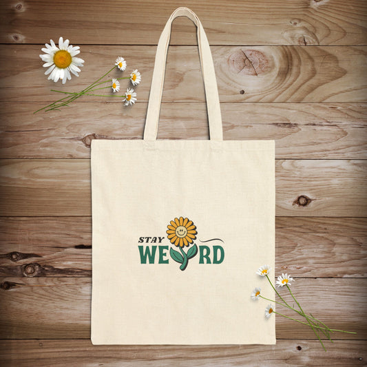 Stay Weird Tote Bag