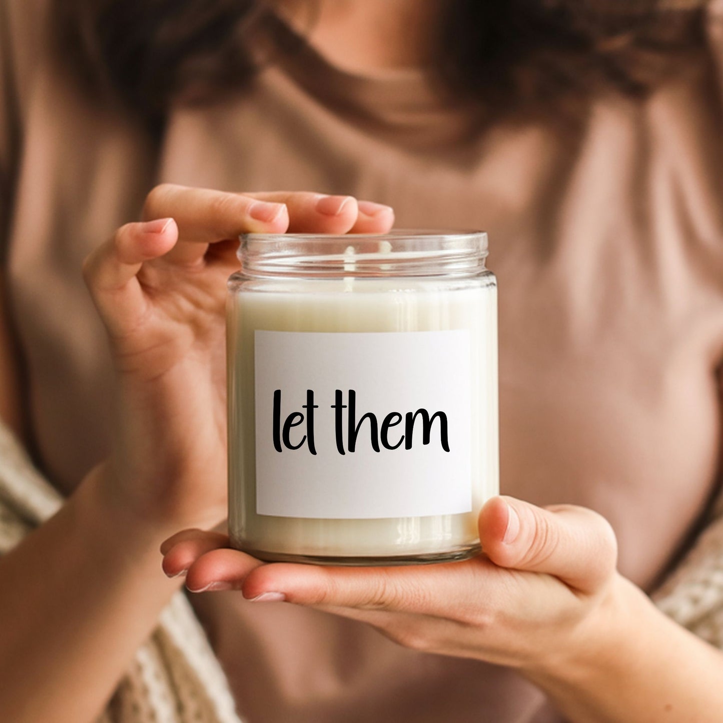 Let Them Scented Candle