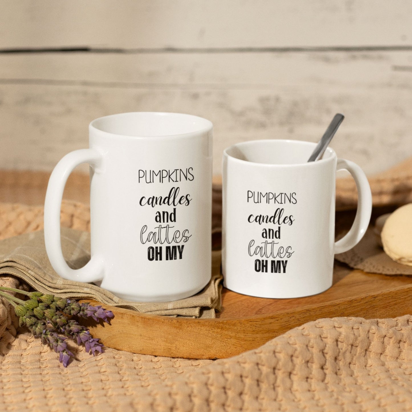 Pumpkins Candles and Lattes Oh My Mug