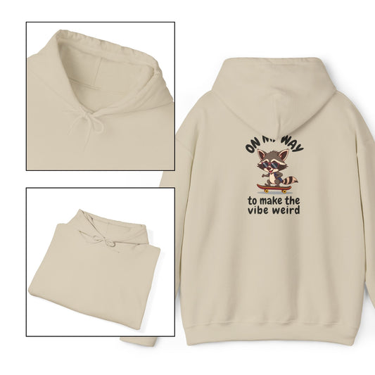 On My Way to Make the Vibe Weird Hoodie