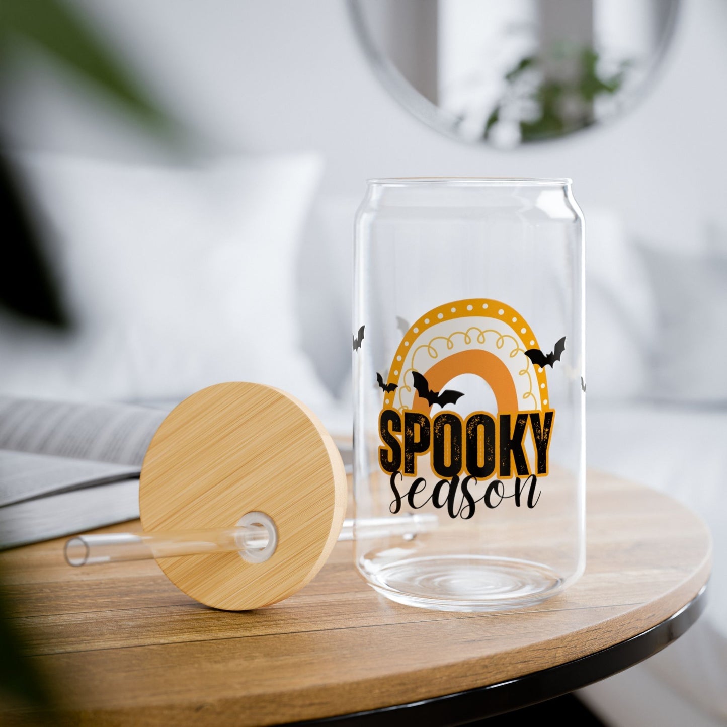 Spooky Season Sipper Glass