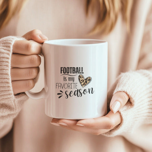 Football is My Favorite Season Mug
