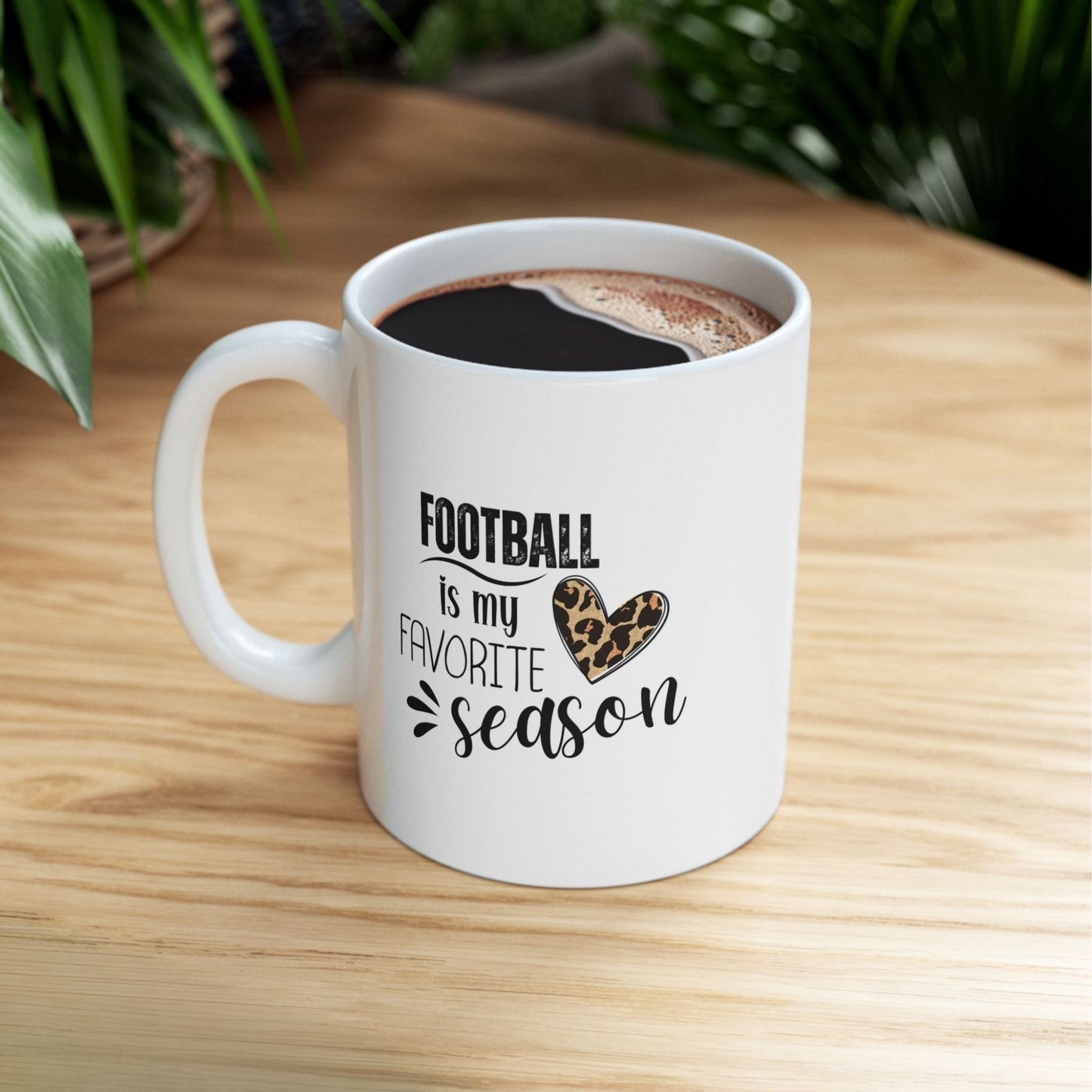 Football is My Favorite Season Mug