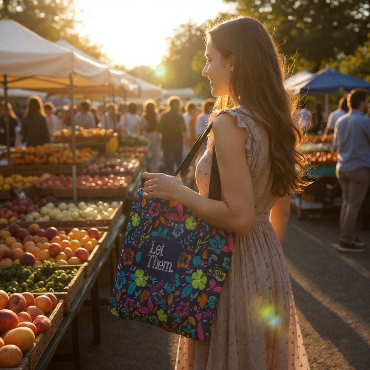 Let Them Tote Bag