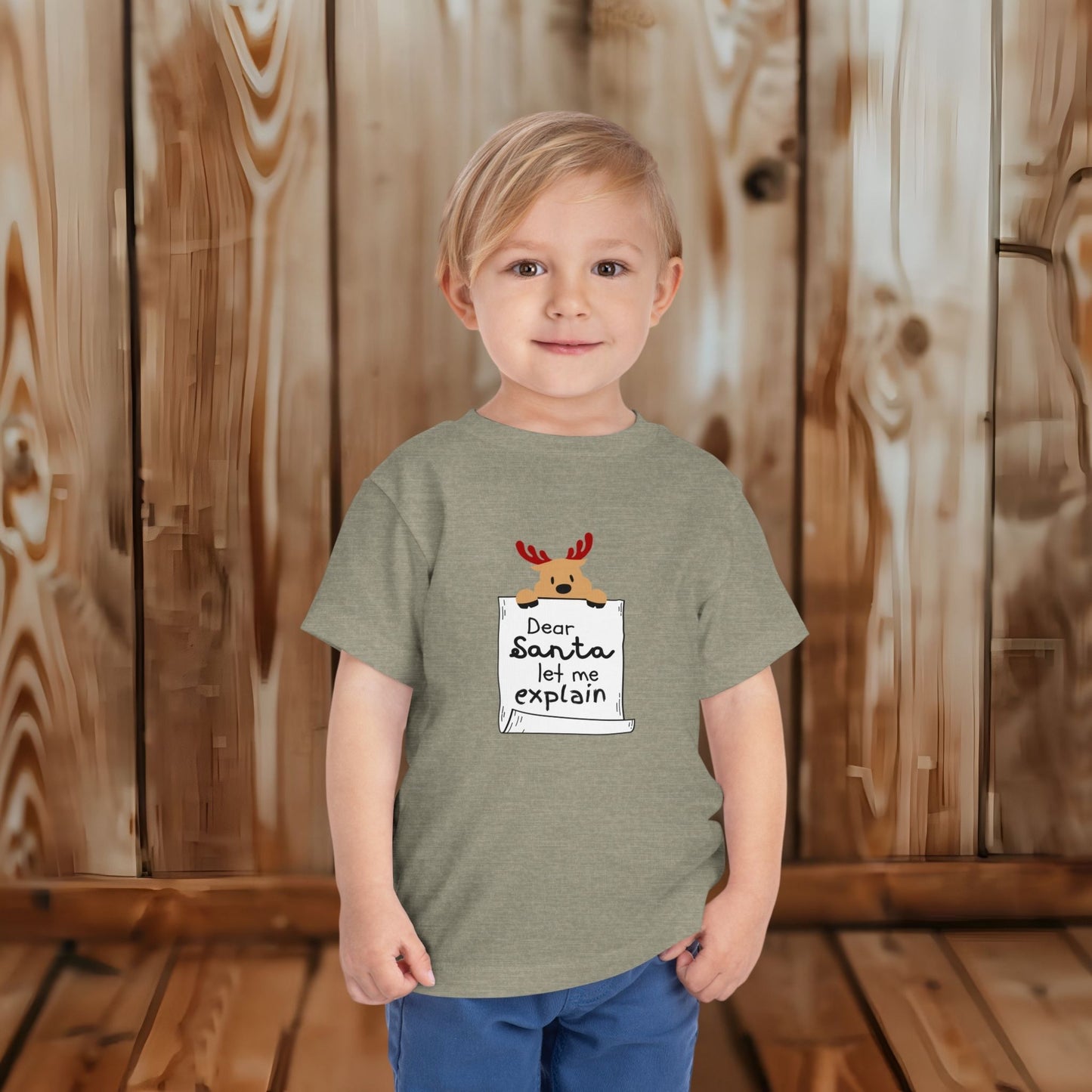 Dear Santa Let Me Explain Toddler T-shirt