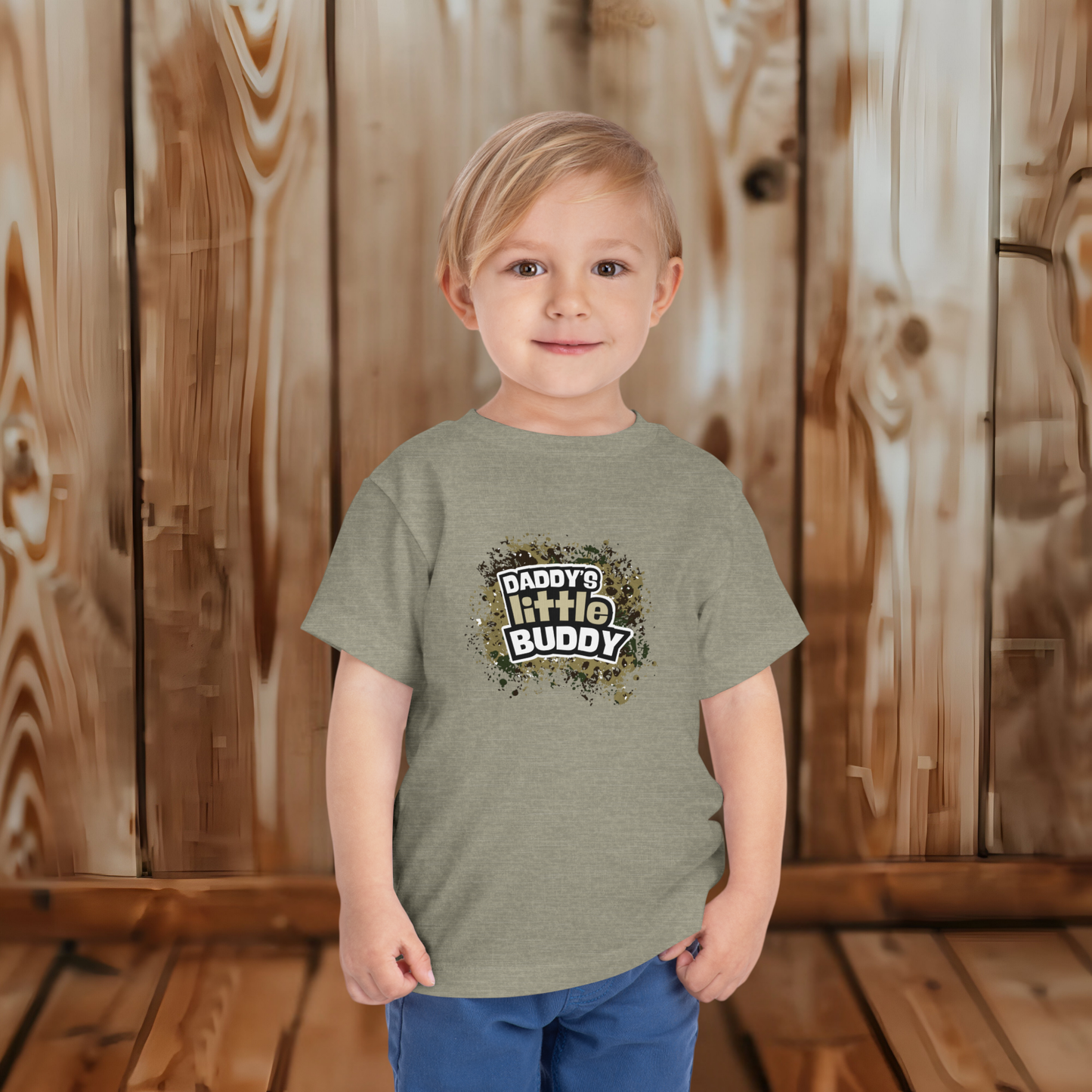 Daddy's Little Buddy Toddler T-shirt