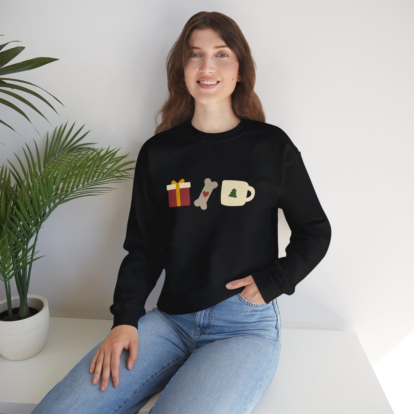 Presents, Dogs & Lattes Sweatshirt