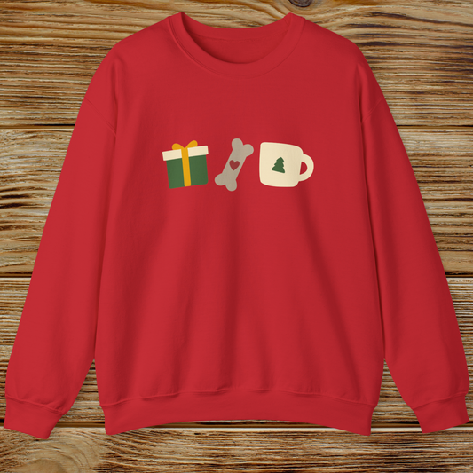 Presents, Dogs & Lattes Sweatshirt