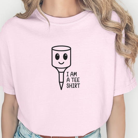 I Am a Tee Shirt T-shirt (Black)