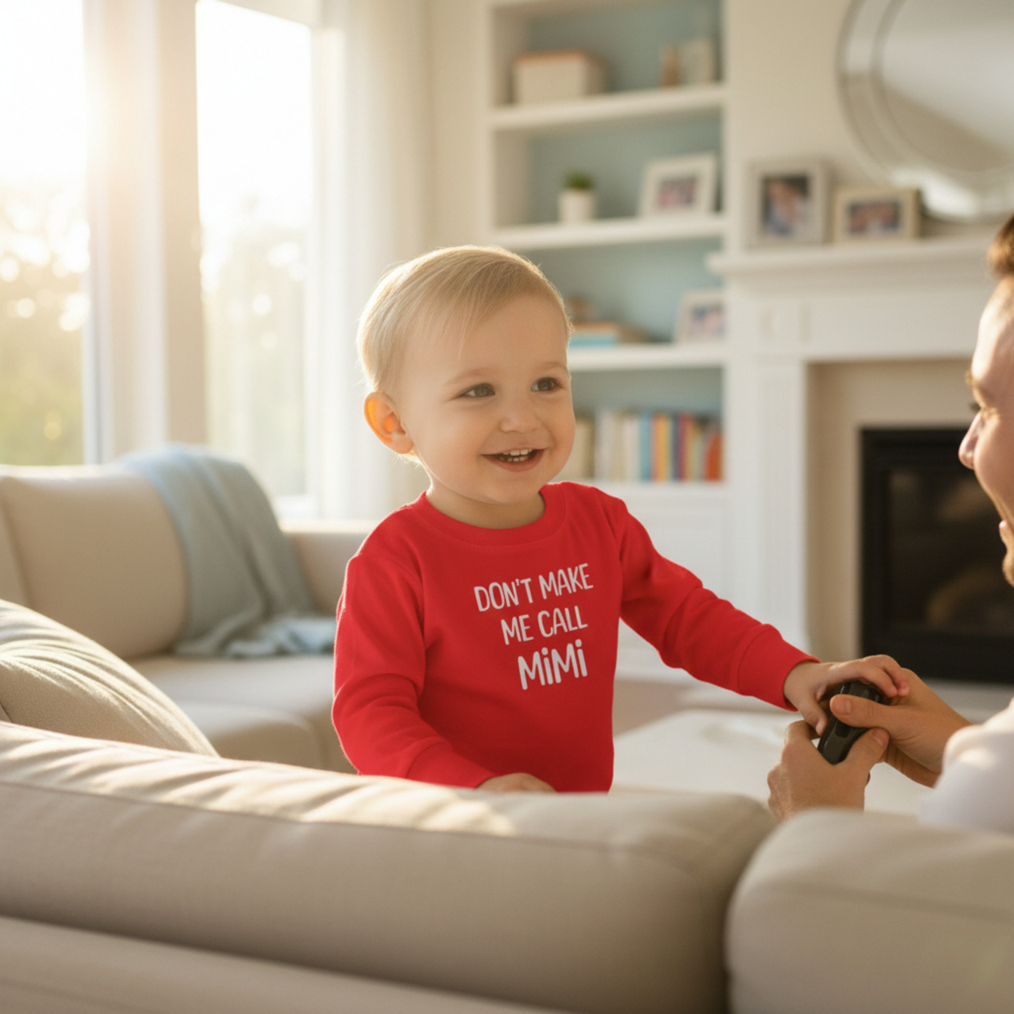 Don't Make Me Call Mimi Toddler Long Sleeve Tee