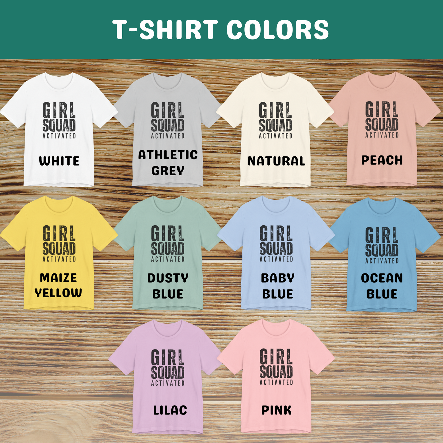 Girl Squad Activated T-Shirt