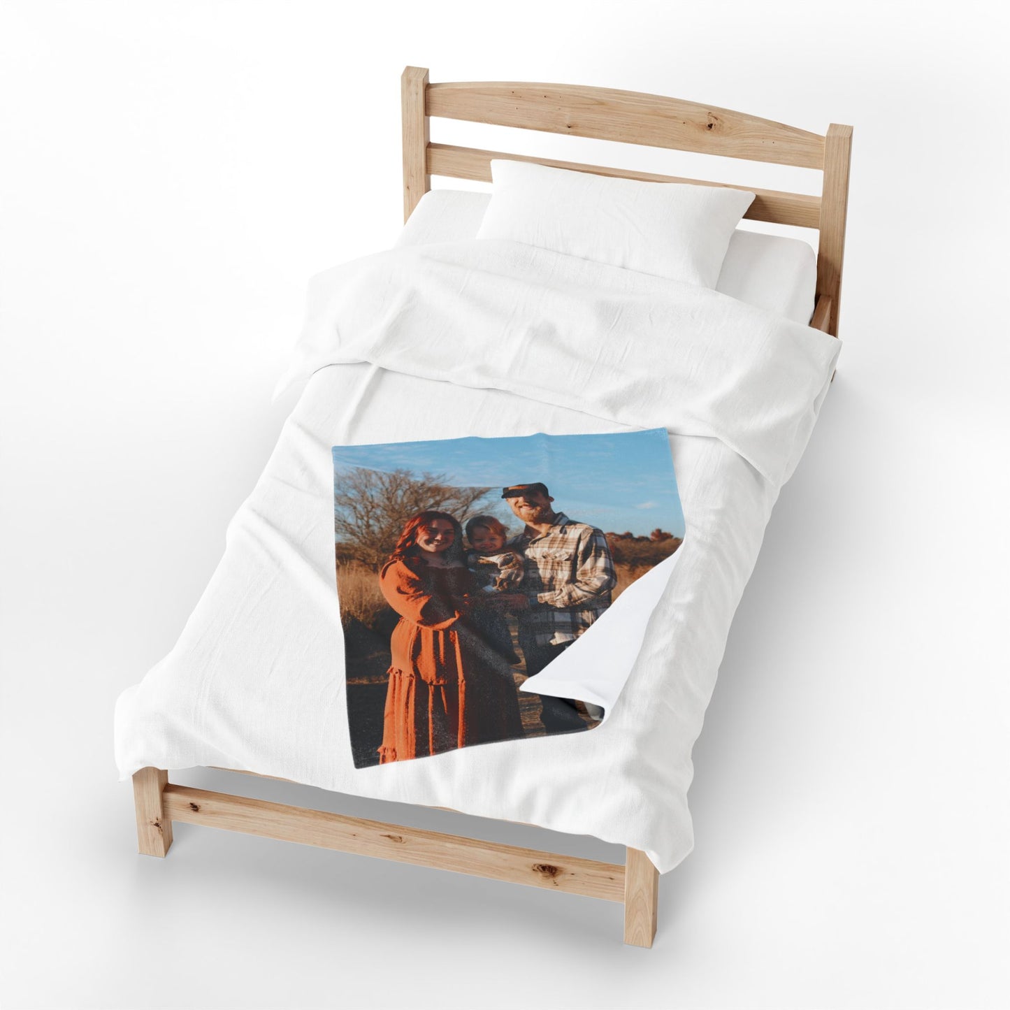 Macy Titus: Custom Photo Velveteen Plush Blanket