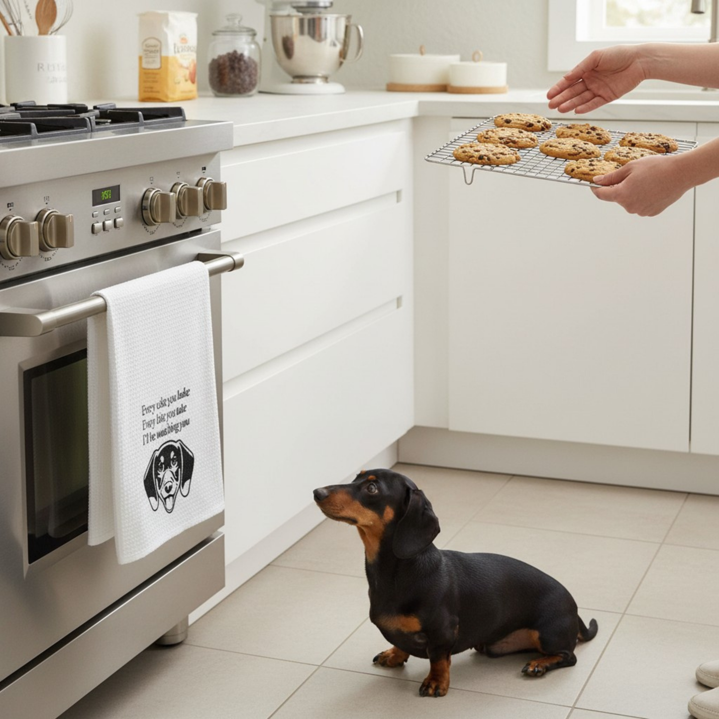 Microfiber Tea Towel - Dog Breed