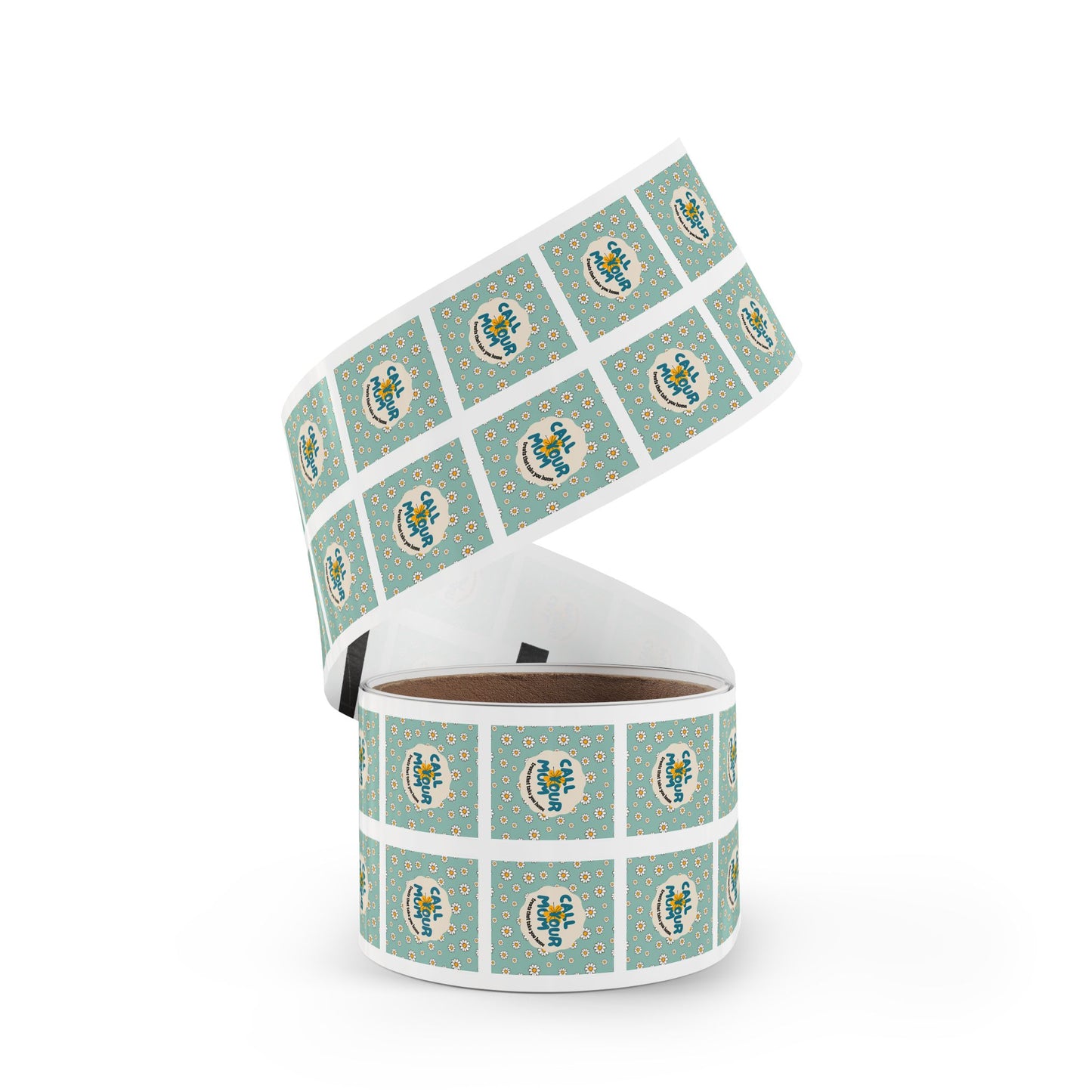 Square Sticker Label Rolls TEST