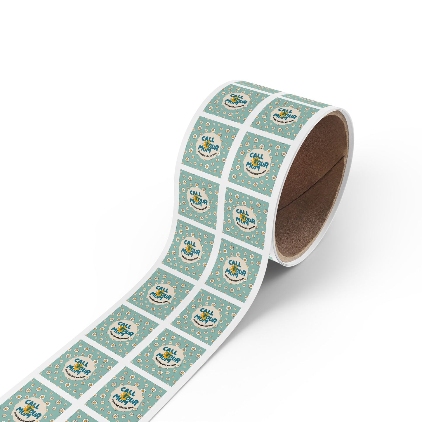 Square Sticker Label Rolls TEST