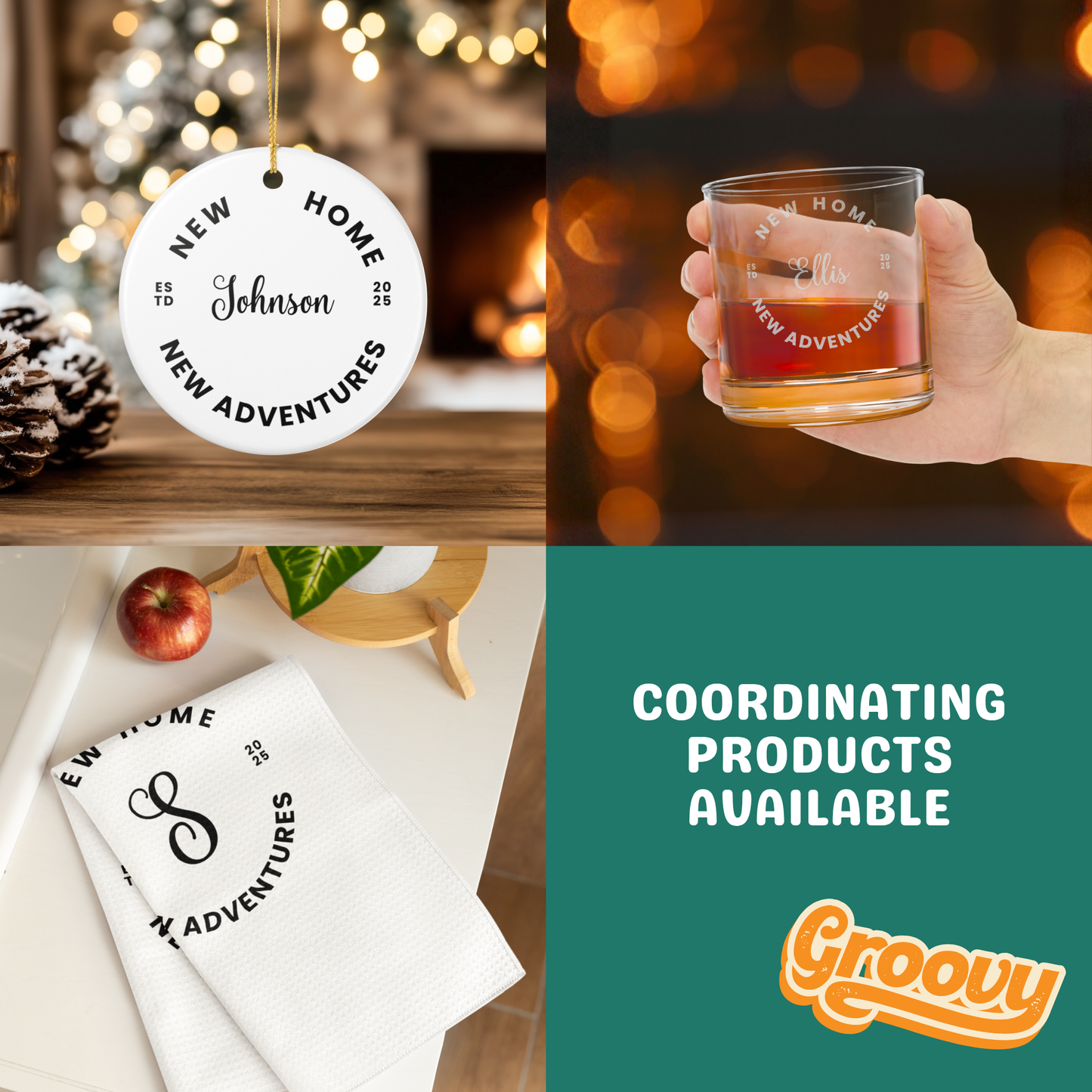 Custom Charcuterie Board - New Home, New Adventures