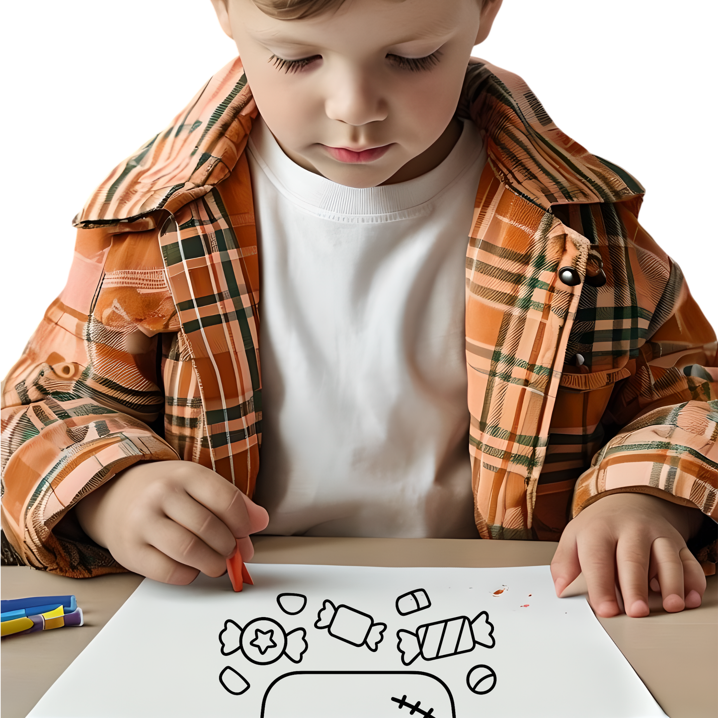 Too Cute to Spook Halloween Coloring Pages