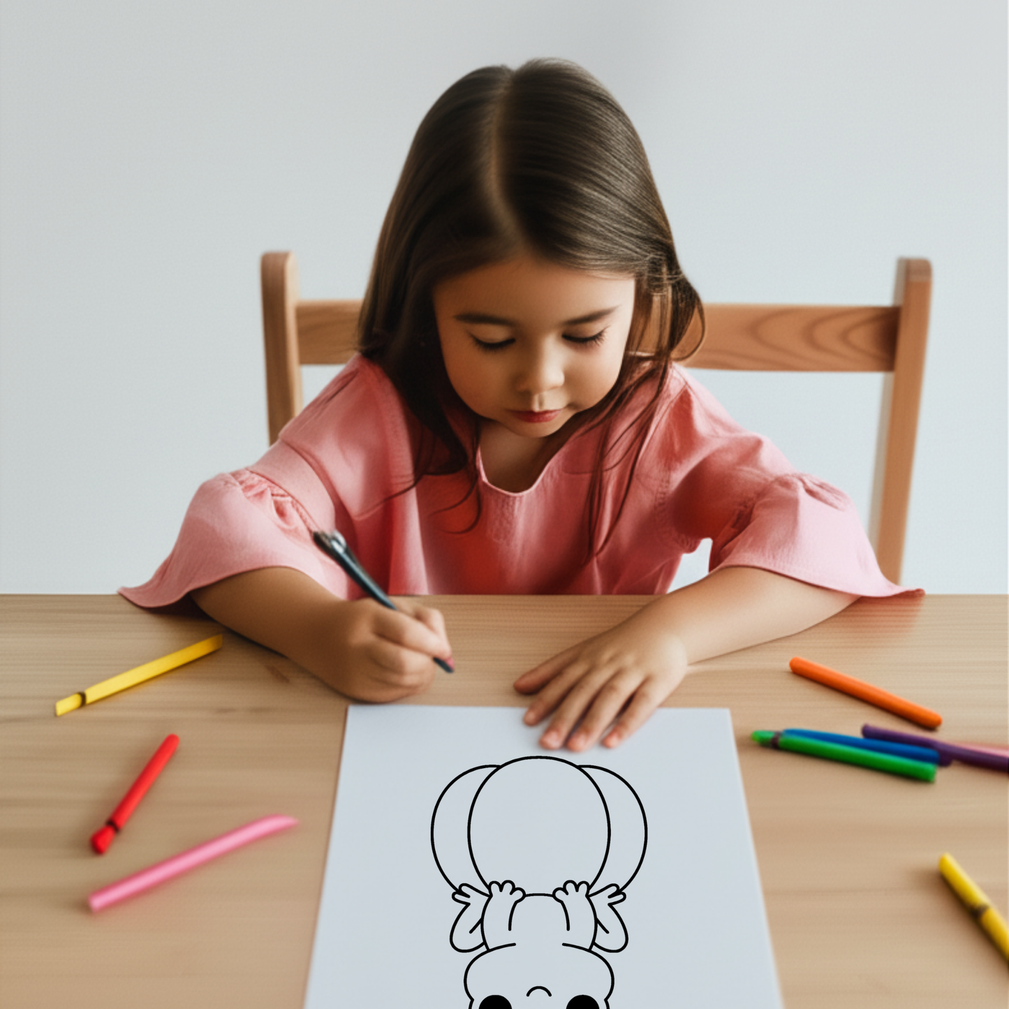 Too Cute to Spook Halloween Coloring Pages