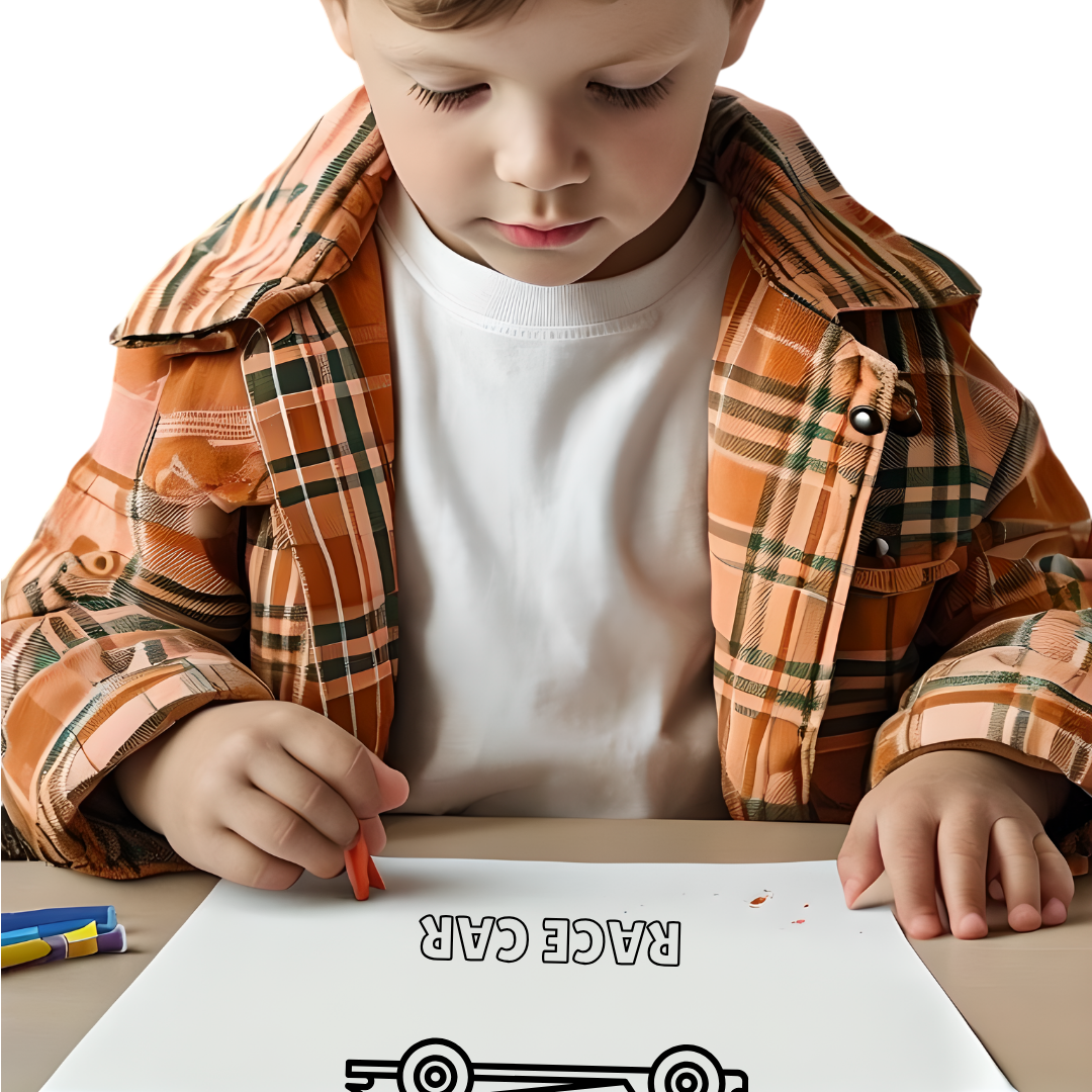 Things That Go VROOM Coloring Pages