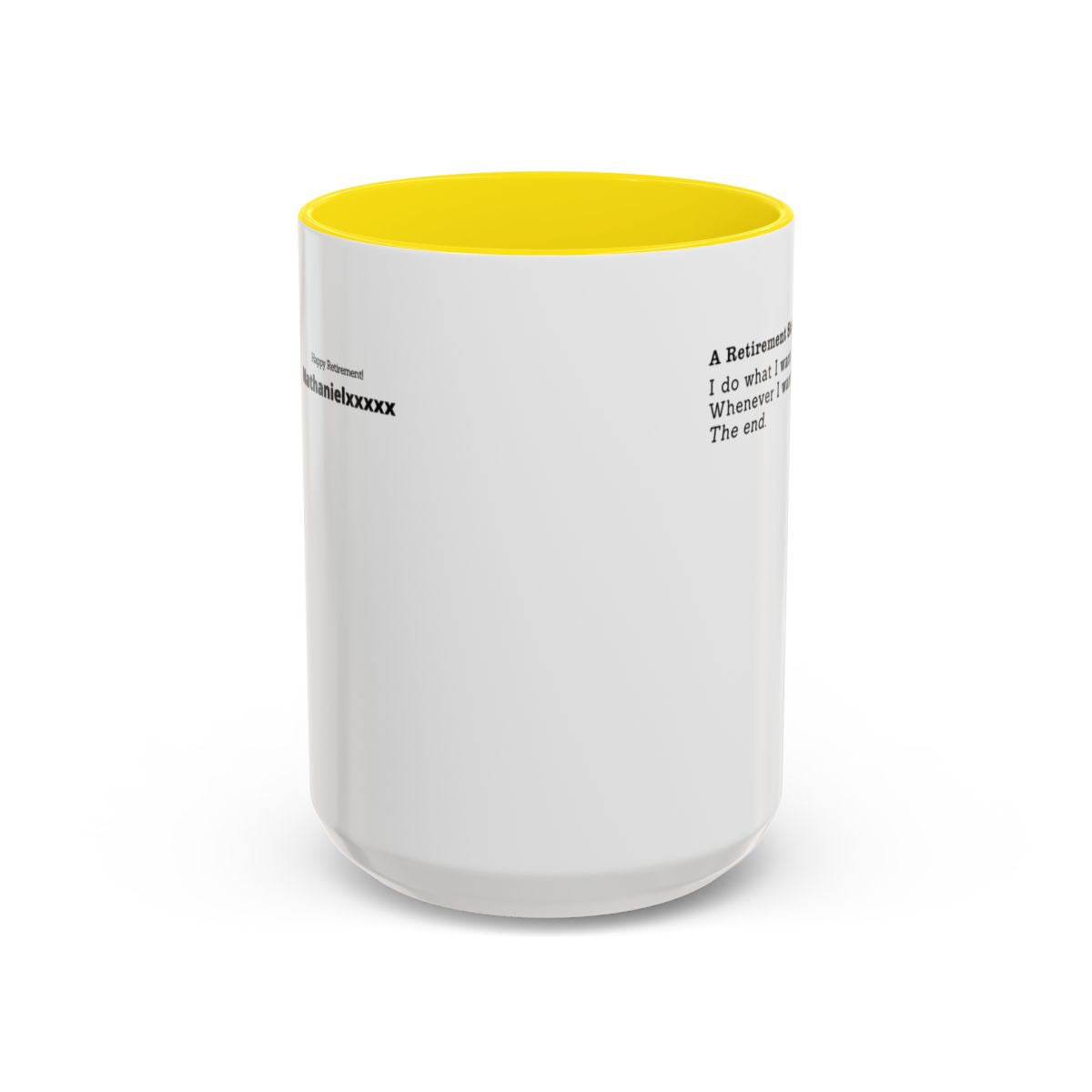 A Retirement Story Personalized Mug